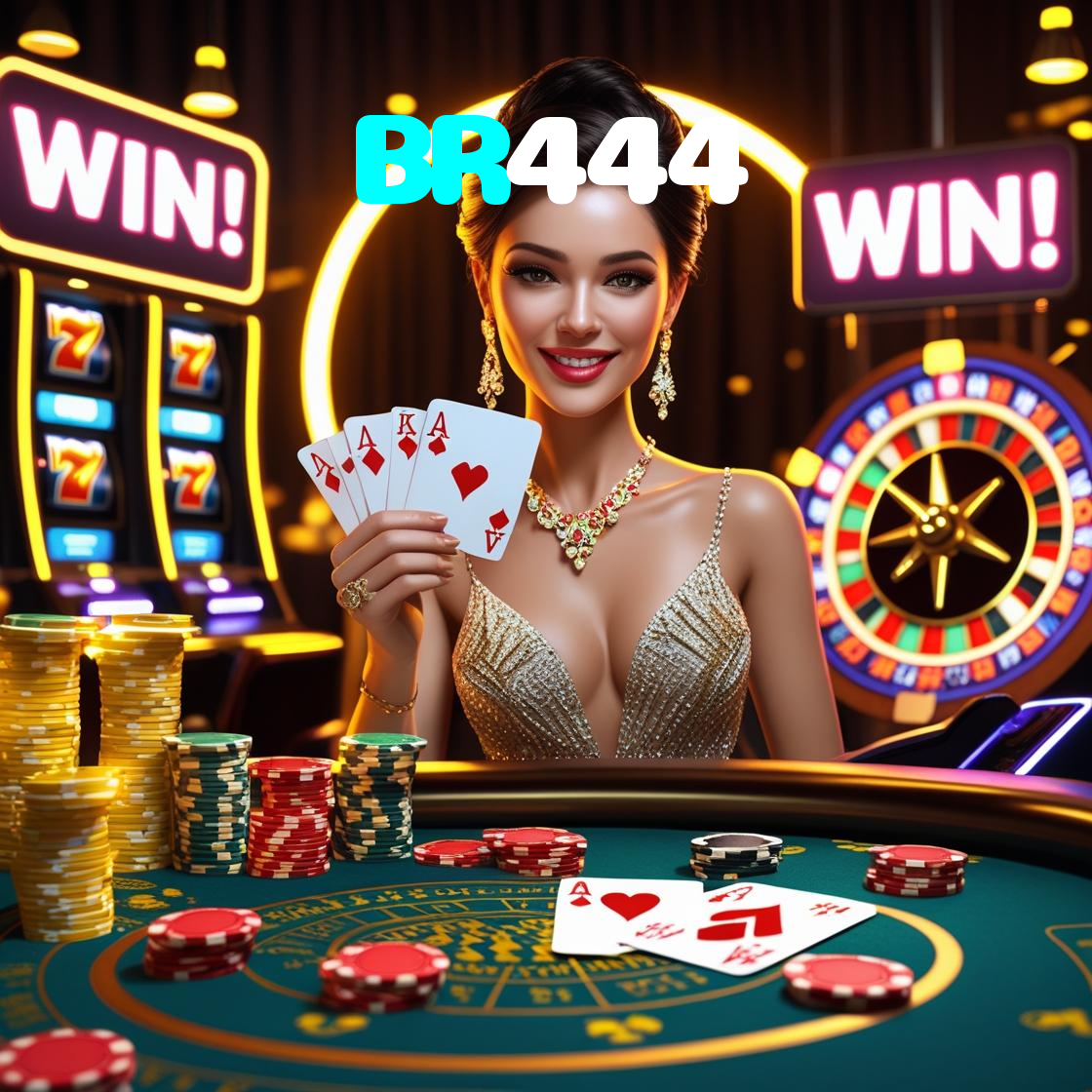 BR444：Gire as slots e ganhe prêmios incríveis com cada giro!