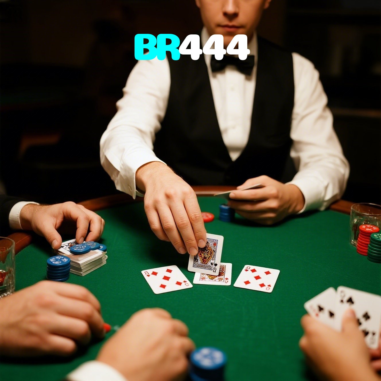 BR444：Jogue poker e prove que você é o melhor nas cartas!