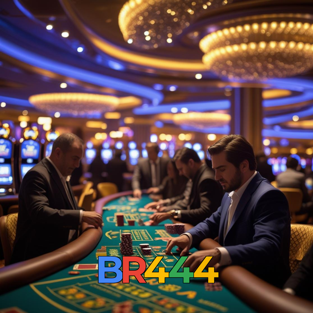 BR444:Jogue no nosso cassino e prove sua habilidade nas cartas de poker!