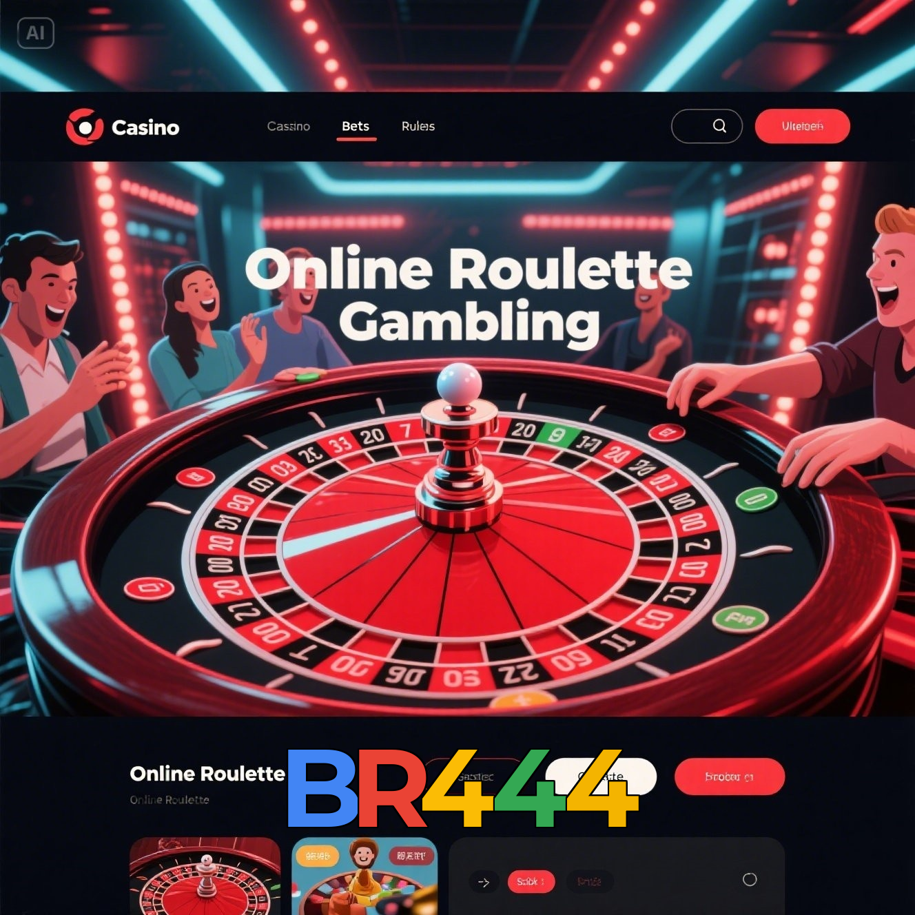 BR444:Aposte nas mesas de poker e vença com estilo!